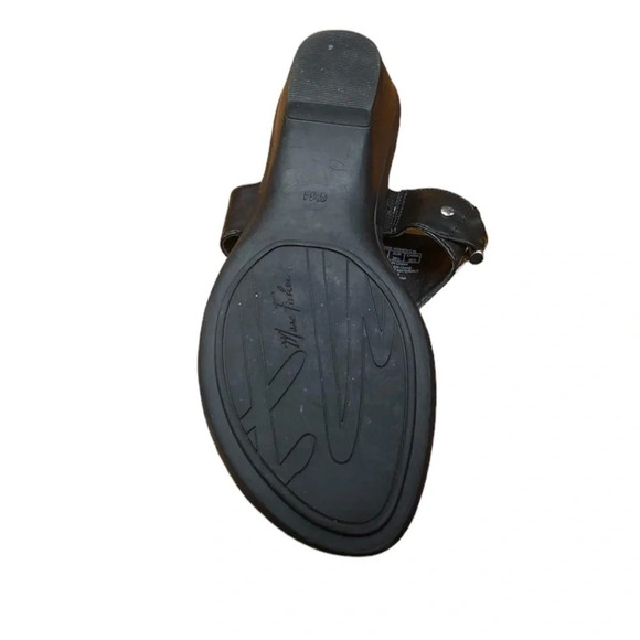 Marc Fisher Leather Thong Toe Sandals Size 6.5M - Picture 4 of 6